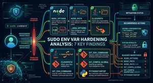 Vulnerability Research: 7 Hardening Gaps Discovered in sudo's Environment Variable Handling (env.c)